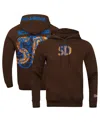 Freeze Max Men's Brown Scooby-doo Football Training Camp Pullover Hoodie In Brown