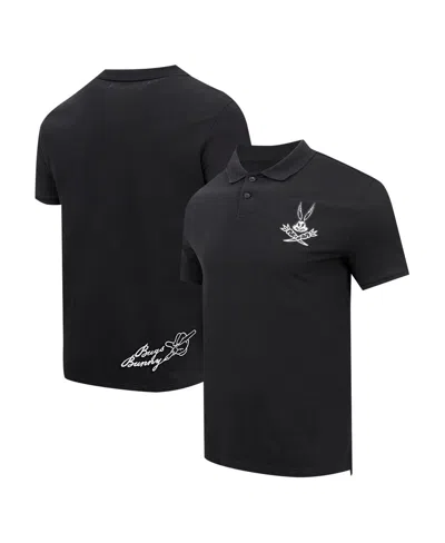 Freeze Max Men's Bugs Bunny Black Looney Tunes Freshen Up Polo