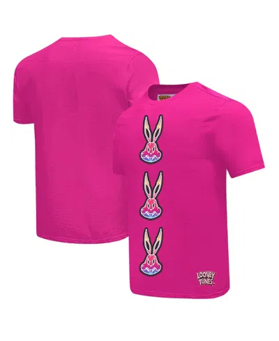 Freeze Max Men's Bugs Bunny Pink Looney Tunes Acid Colors T-shirt