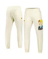 Freeze Max Men's Cream Beavis And Butt-head Rude Jogger Pants In White