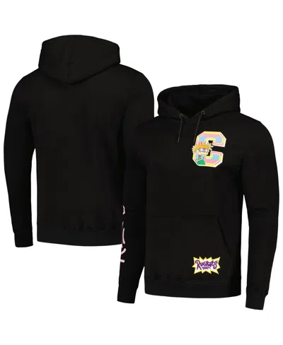 Freeze Max Men's  Black Rugrats Chuckie Pullover Hoodie