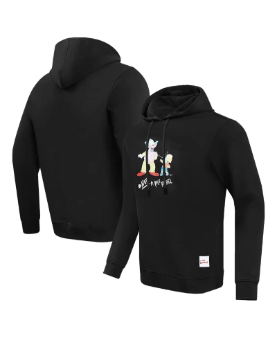 Freeze Max Men's  Black The Simpsons Krusty Not A Role Model Pullover Hoodie