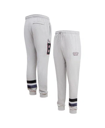 Freeze Max Men's  Bugs Bunny Heather Gray Looney Tunes Varsity Jogger Pants