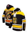 FREEZE MAX MEN'S FREEZE MAX BUMBLEBEE BLACK TRANSFORMERS HOCKEY PULLOVER HOODIE