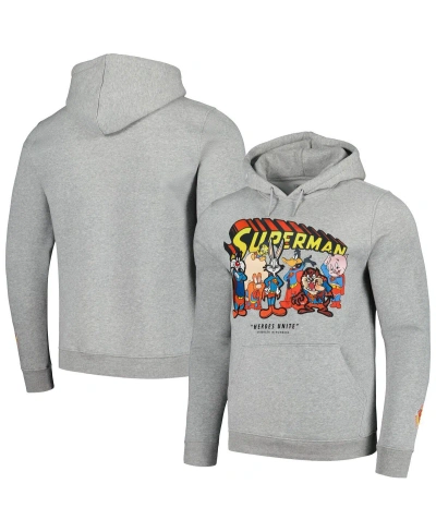 Freeze Max Men's  Heather Gray Looney Tunes Pullover Hoodie