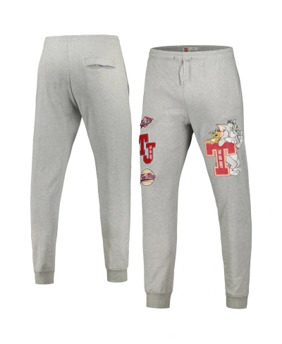 Freeze Max Men's  Heather Gray Tom And Jerry University Jogger Pants