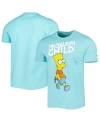 Freeze Max Men's  Light Blue The Simpsons Problem Child T-shirt In Light Blue