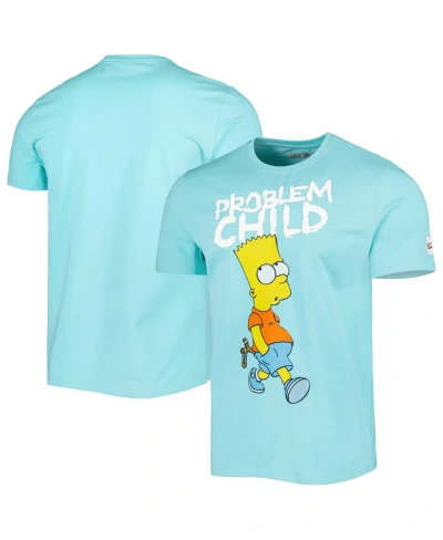 Freeze Max Men's  Light Blue The Simpsons Problem Child T-shirt