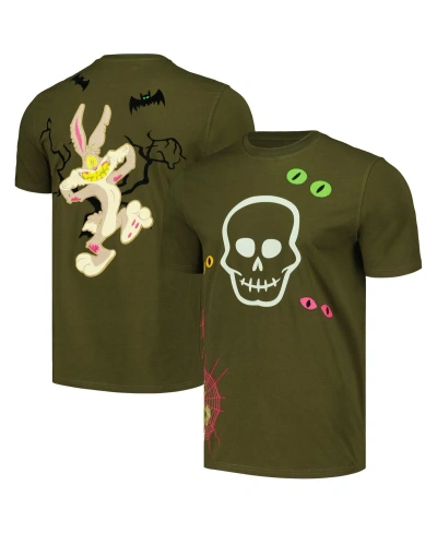 Freeze Max Men's  Olive Looney Tunes Bugs Bunny T-shirt