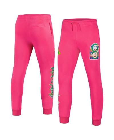 Freeze Max Men's  Pink Rick And Morty Fleece Jogger Pants