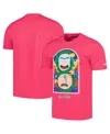 Freeze Max Men's  Pink Rick And Morty Graphic T-shirt In Pink