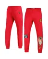 Freeze Max Men's  Red Looney Tunes Taz Upside Down Jogger Pants In Red