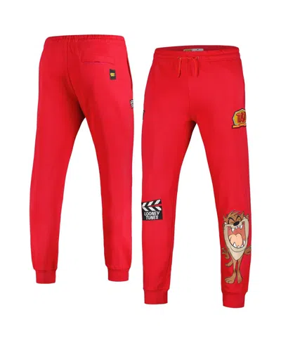 Freeze Max Men's  Red Looney Tunes Taz Upside Down Jogger Pants