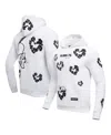 FREEZE MAX MEN'S FREEZE MAX WHITE PEANUTS HEART PULLOVER HOODIE