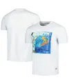 Freeze Max Men's  White The Simpsons Surfer T-shirt In White