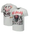 Freeze Max Men's Heather Gray Def Leppard Let's Get Rocked T-shirt In Heather Gray