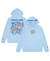 Freeze Max Men's Light Blue Scooby-doo Football Training Camp Pullover Hoodie In Light Blue