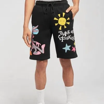 Freeze Max Men's Looney Tunes That's All Folks Shorts In Black