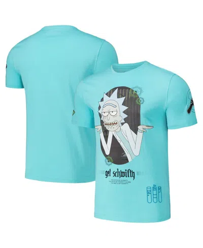 Freeze Max Men's Mint Rick And Morty Get Schwifty Regular Fit T-shirt In Green