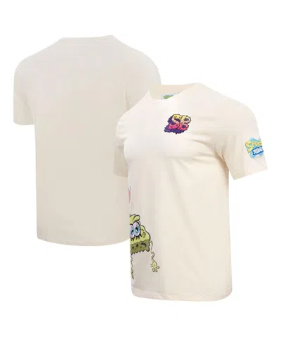 Freeze Max Men's Natural Spongebob Squarepants Sharp Skillz T-shirt In Neutral