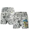 Freeze Max Men's Natural Teenage Mutant Ninja Turtles Turtle Time Mesh Shorts In Natural