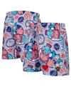 Freeze Max Men's Natural The Simpsons Krusty Kologne Woven Shorts In Natural,teal