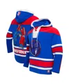 Freeze Max Men's Optimus Prime Royal Transformers Hockey Pullover Hoodie In Royal Red