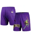Freeze Max Men's Purple Teenage Mutant Ninja Turtles Donnie Defender Mesh Shorts In Purple