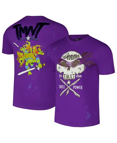 Freeze Max Men's Purple Teenage Mutant Ninja Turtles Turtle Power T-shirt