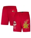 Freeze Max Men's Raphael Red Teenage Mutant Ninja Turtles Turtle Power Shorts In Red