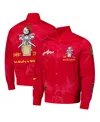 Freeze Max Men's Red Chucky Sorry Jack Satin Full-zip Jacket In Red