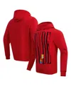 Freeze Max Men's Red The Simpsons Bart Simpson Eat My Shorts Pullover Hoodie In Red