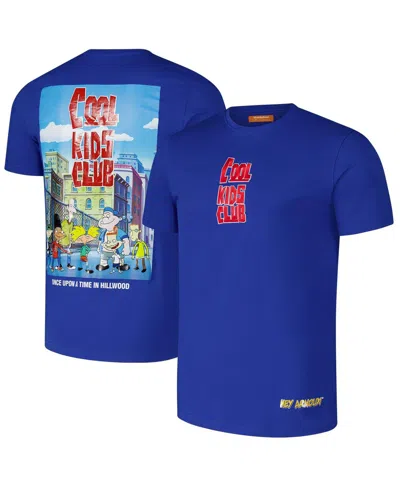 Freeze Max Men's Royal Hey Arnold Gerald Cool Kids Club T-shirt In Blue