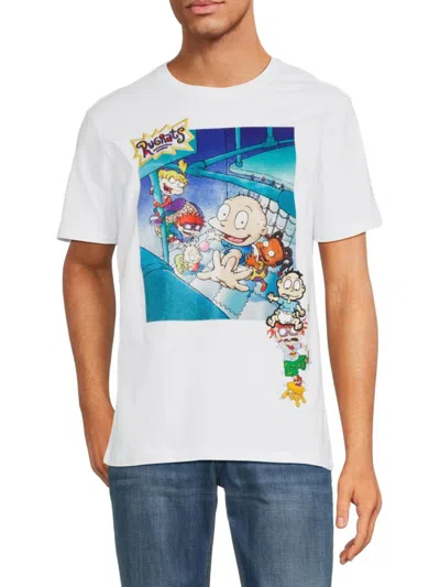 Freeze Max Men's Rug Rats Graphic Tee In White