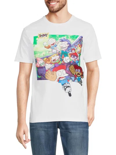 Freeze Max Men's Rug Rats Graphic Tee In White