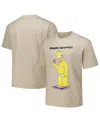 Freeze Max Men's Tan The Simpsons Sugar Daddy Loose Fit T-shirt In Tan