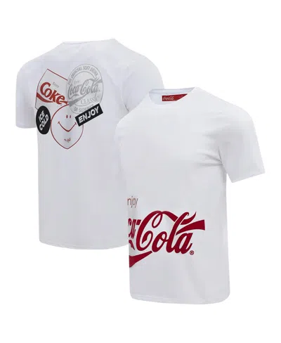 Freeze Max Men's White Coca-cola Enjoy T-shirt