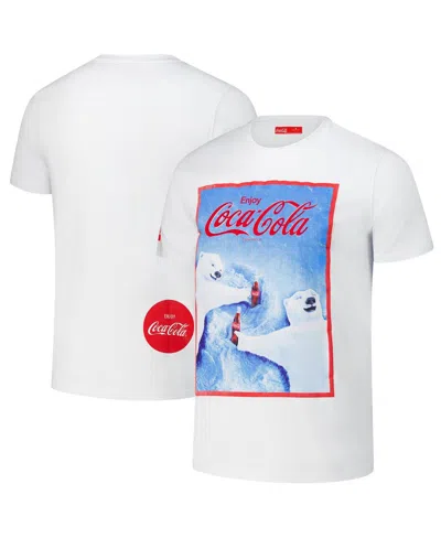 Freeze Max Men's White Coca-cola Snow Angels T-shirt