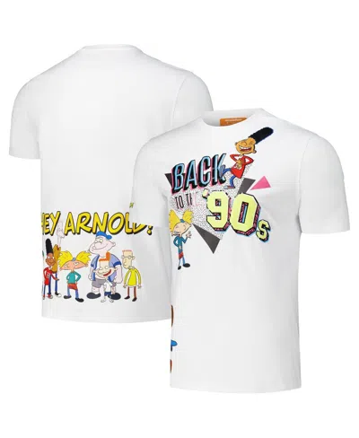 Freeze Max Men's White Hey Arnold Back To The '90s Regular Fit T-shirt