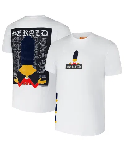 Freeze Max Men's White Hey Arnold Gerald Olde English T-shirt