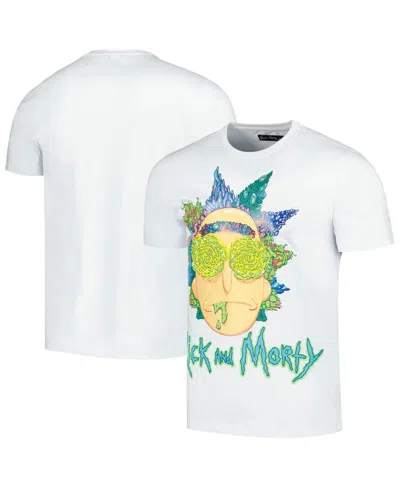 Freeze Max Men's White Rick And Morty Graphic T-shirt