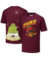 Freeze Max Men's Wine The Simpsons Quench T-shirt In Burgundy
