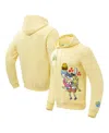 Freeze Max Men's Yellow Spongebob Squarepants Krabby Patty Pullover Hoodie In Yellow