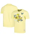 Freeze Max Men's Yellow The Simpsons Troublemaker T-shirt In Yellow
