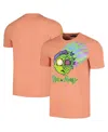 Freeze Max Unisex Orange Rick And Morty Morty T-shirt In Orange