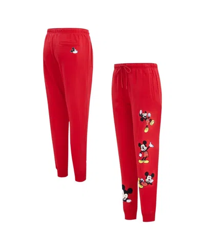 Freeze Max Women's Red Mickey Mouse Relax Fleece Jogger