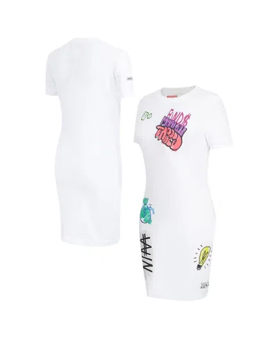 Freeze Max Women's White Monopoly Jersey Dress