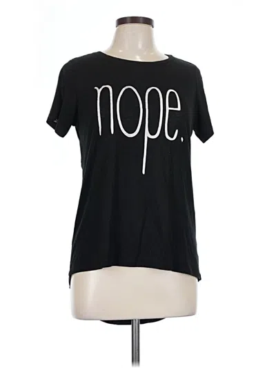 Pre-owned Freeze Short Sleeve T-shirt In Black