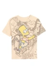 Freeze X The Simpsons Kids' Bart Graphic T-shirt