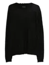 Frei-mut Crew Neck Sweater In Black